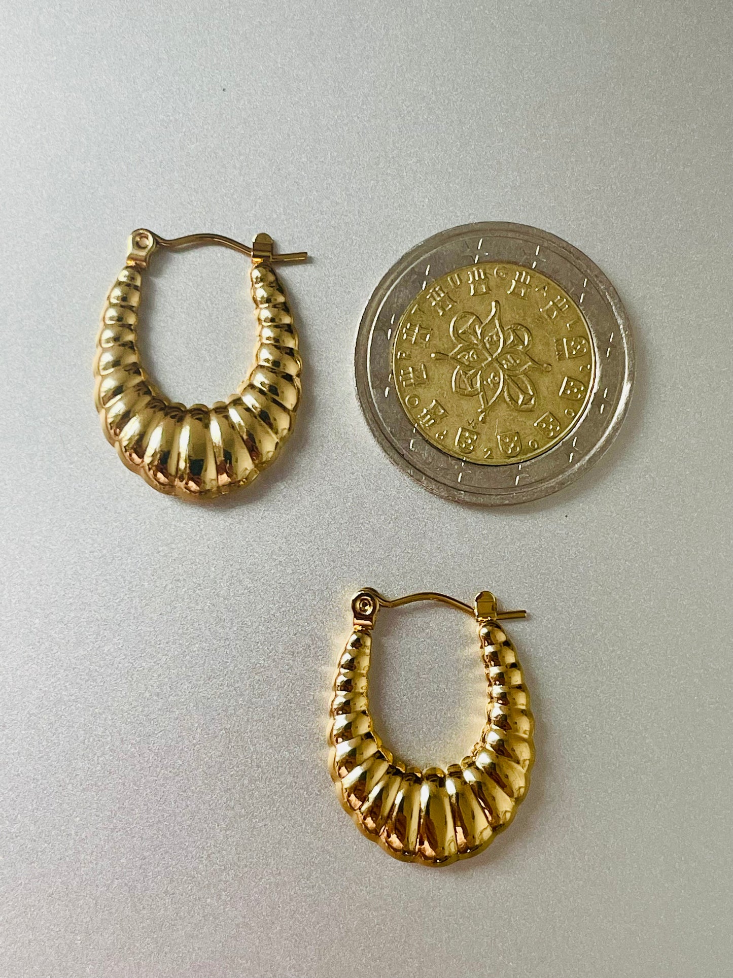 Shell Drop Hoops
