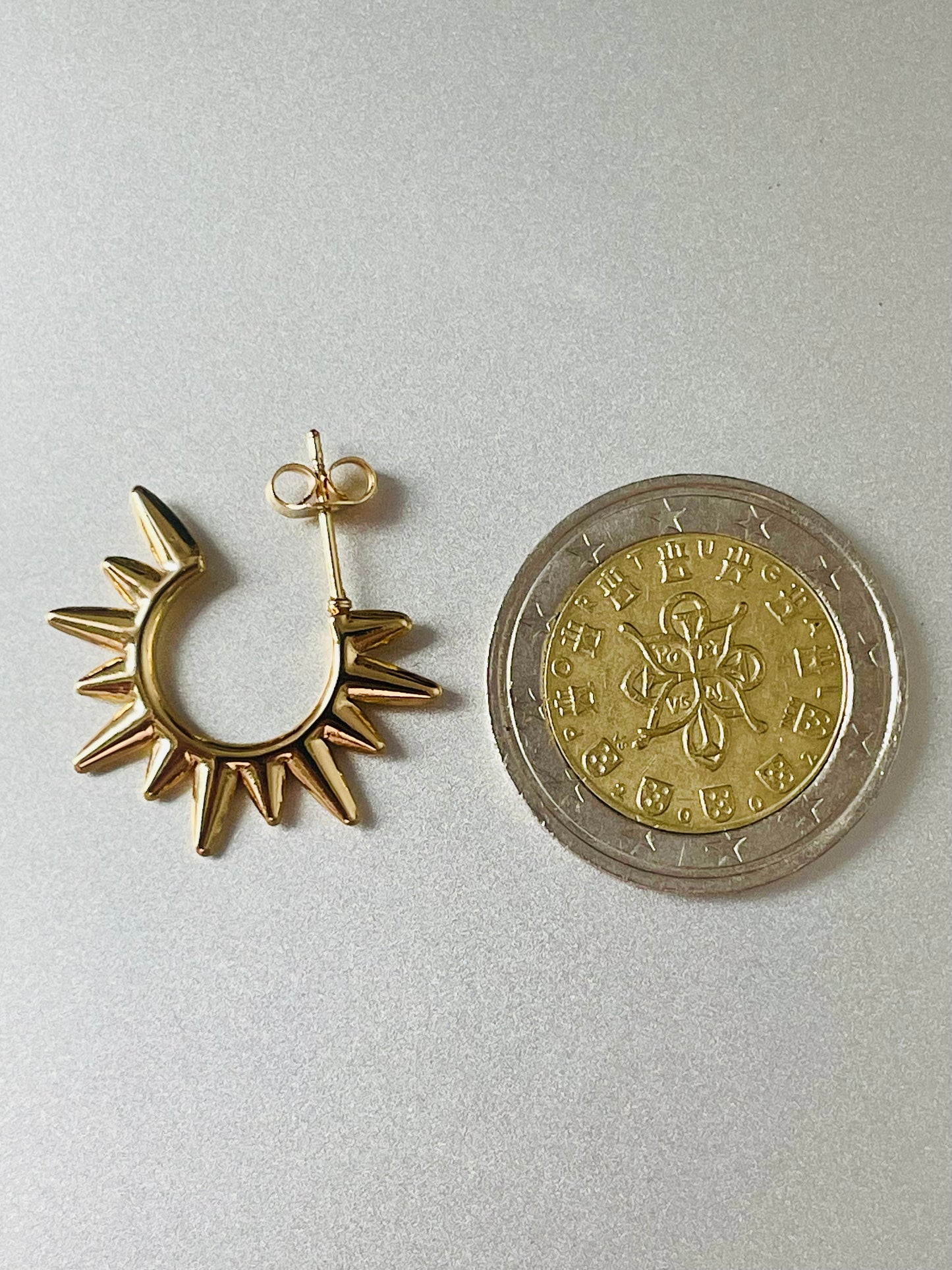 Sun Spike Hoops