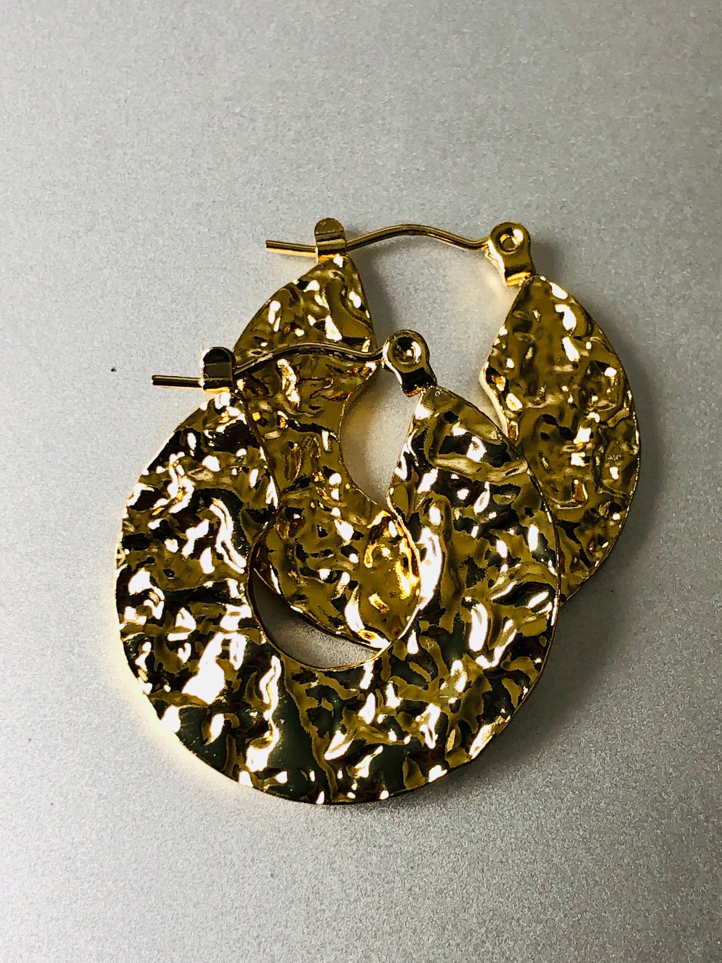 Molten Gold Hoops