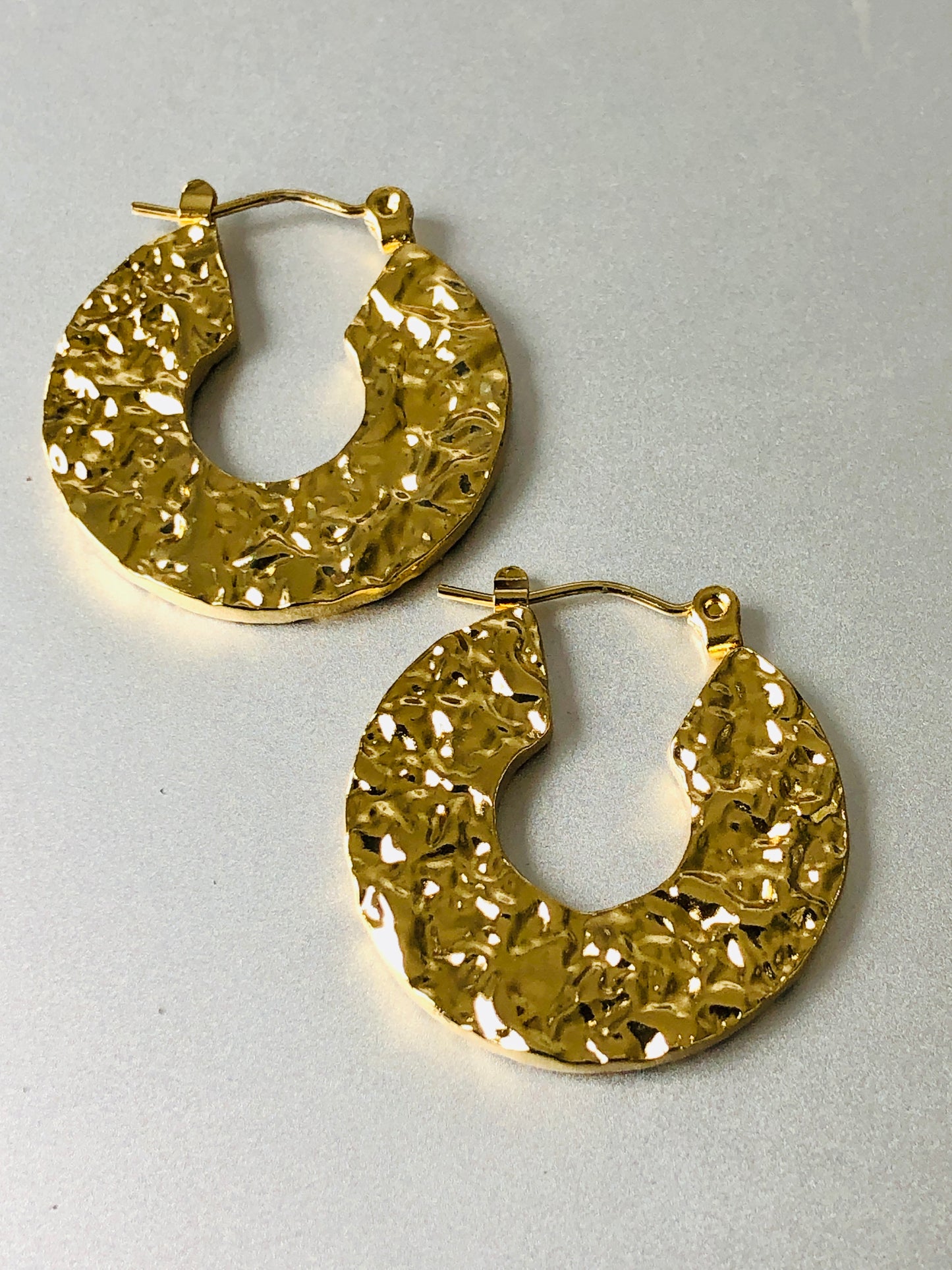 Molten Gold Hoops
