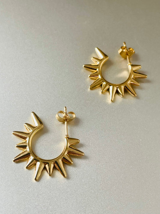 Sun Spike Hoops