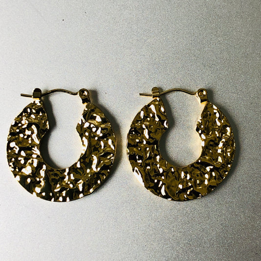 Molten Gold Hoops